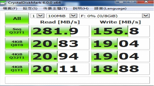 8GB测试截图